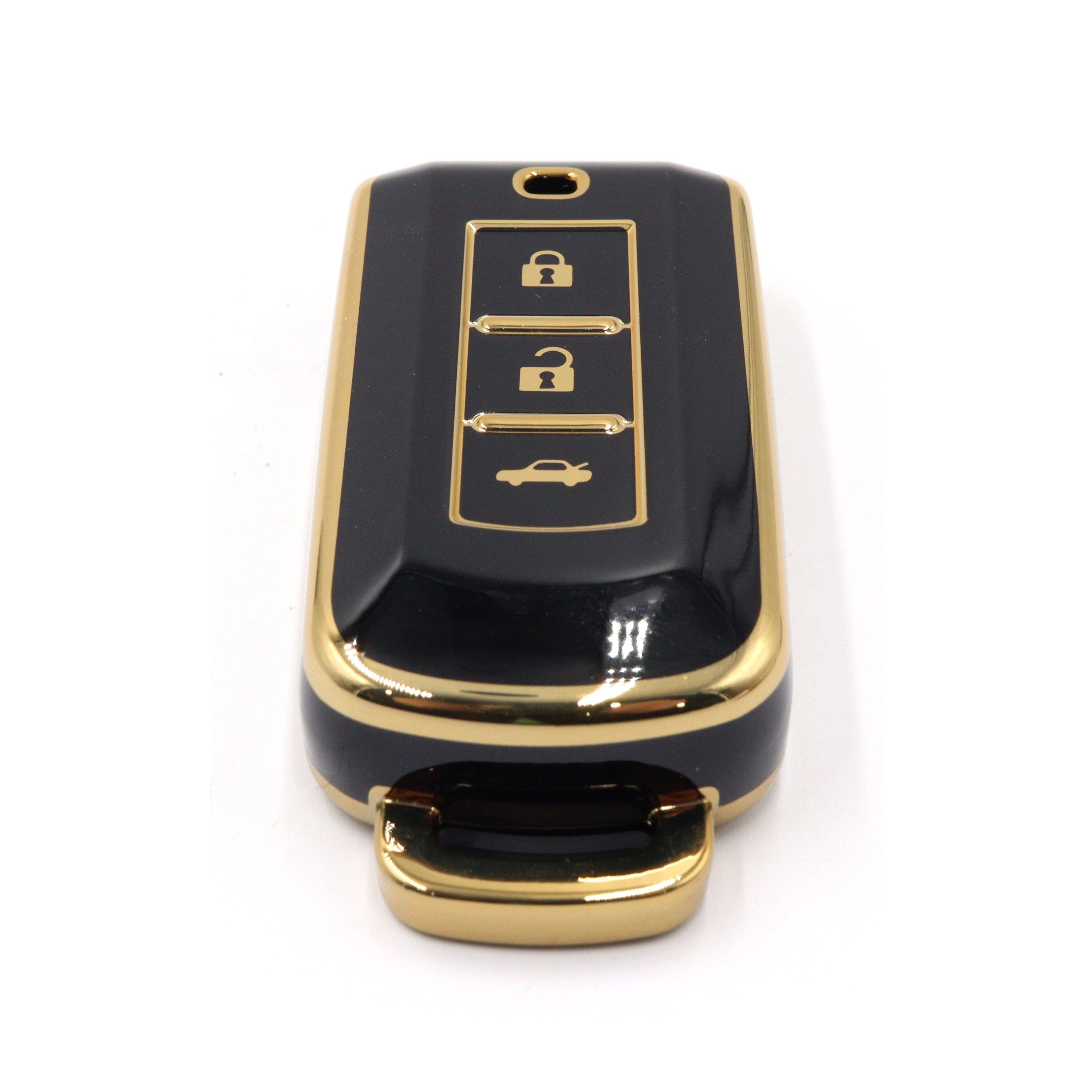 3 Button Black Car Key Cover To Suit Mitsubishi Outlander | Remote Pro